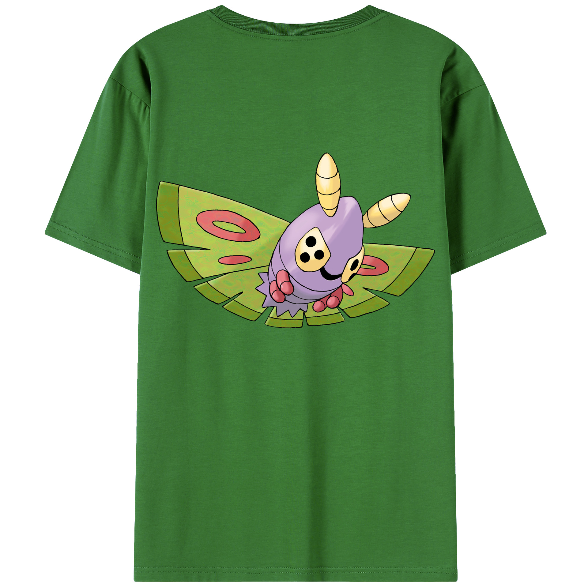 （画像用） ポケットモンスター Pokémon レディース半袖Tシャツ(バックプリント)